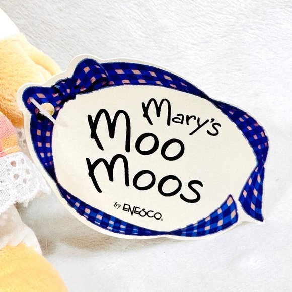 Vintage Mary's Moo Moos Patty Cow Plush Stuffed Toy (Enesco 1998) - NOS - Picture 6 of 8